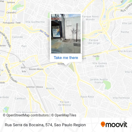 Rua Serra da Bocaina, 574 map