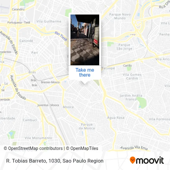 R. Tobias Barreto, 1030 map