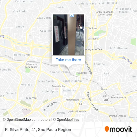 R. Silva Pinto, 41 map