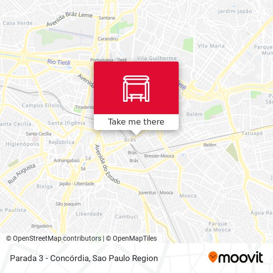 Parada 3 - Concórdia map