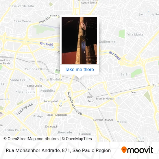 Rua Monsenhor Andrade, 871 map