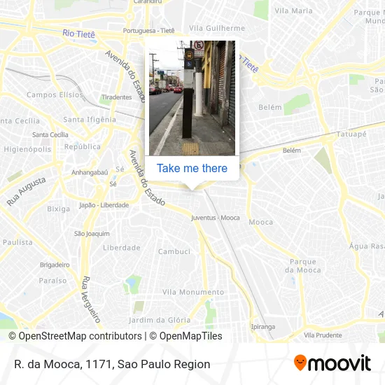 R. da Mooca, 1171 map
