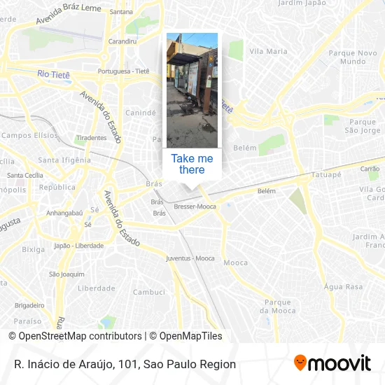 R. Inácio de Araújo, 101 map