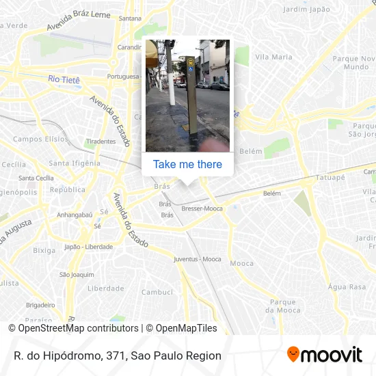 R. do Hipódromo, 371 map