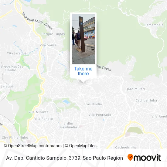 Av. Dep. Cantidio Sampaio, 3739 map