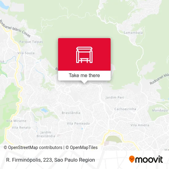 R. Firminópolis, 223 map