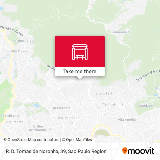 R. D. Tomás de Noronha, 39 map