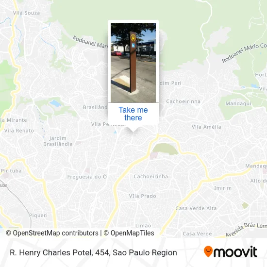 R. Henry Charles Potel, 454 map