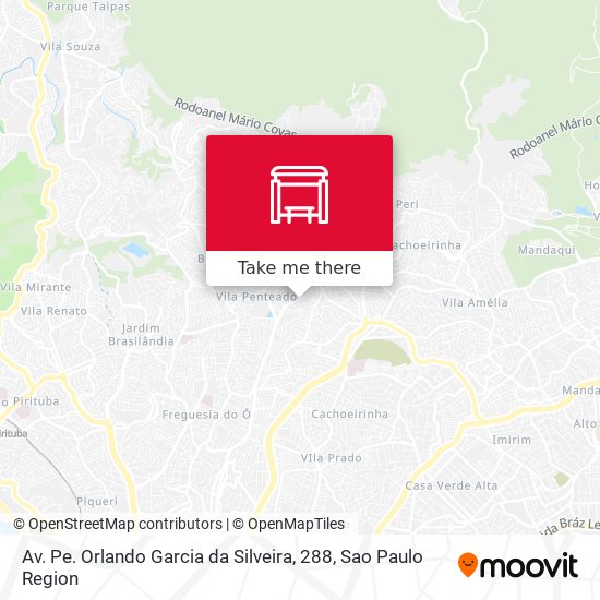 Av. Pe. Orlando Garcia da Silveira, 288 map