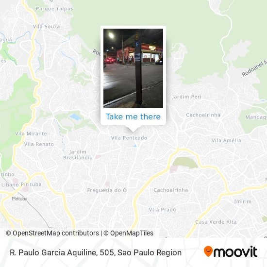 R. Paulo Garcia Aquiline, 505 map