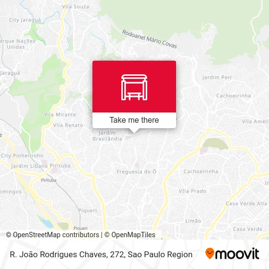 R. João Rodrigues Chaves, 272 map