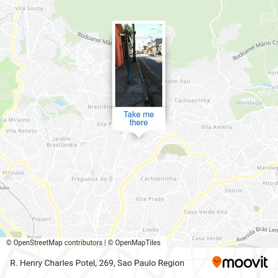 R. Henry Charles Potel, 269 map