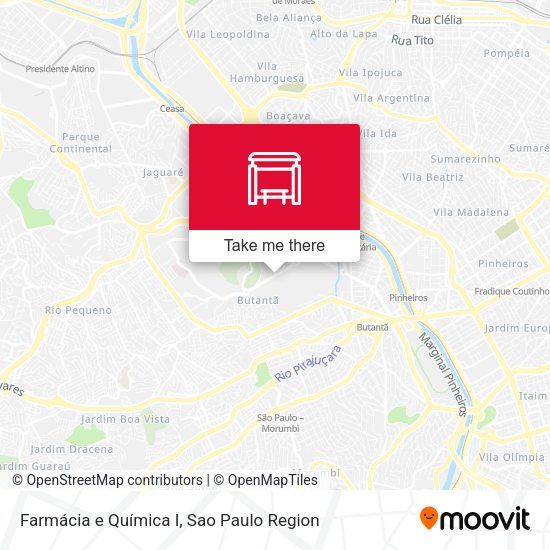Farmácia e Química I map