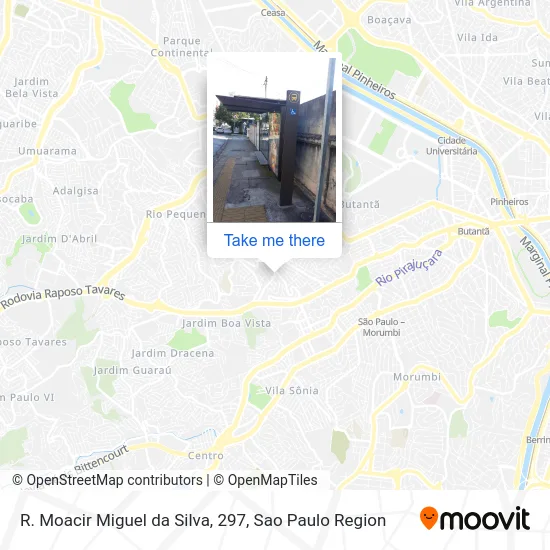 R. Moacir Miguel da Silva, 297 map