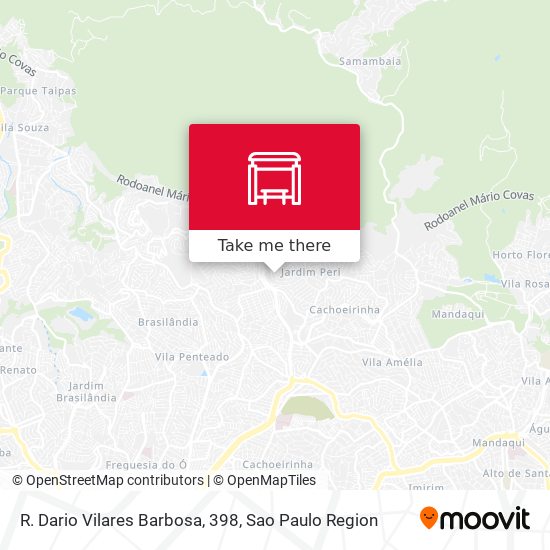 R. Dario Vilares Barbosa, 398 map