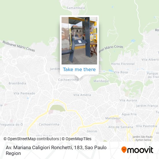 Av. Mariana Caligiori Ronchetti, 183 map