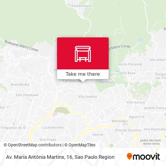 Av. Maria Antônia Martins, 16 map