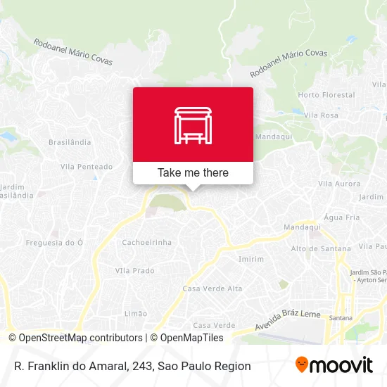 R. Franklin do Amaral, 243 map