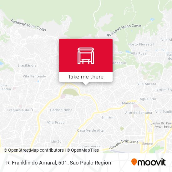 R. Franklin do Amaral, 501 map