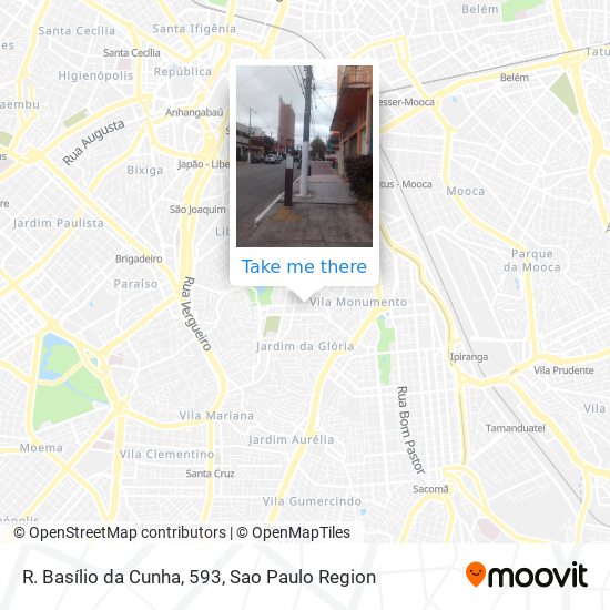 R. Basílio da Cunha, 593 map