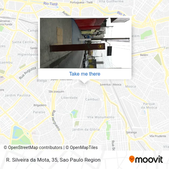 R. Silveira da Mota, 35 map