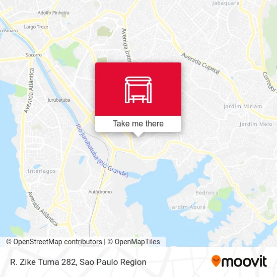 R. Zike Tuma 282 map