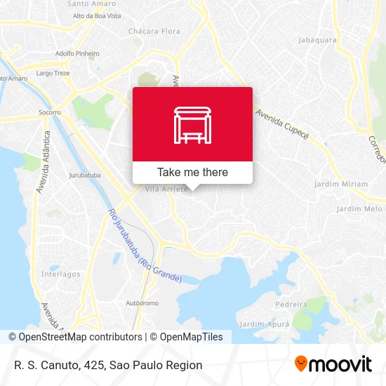 R. S. Canuto, 425 map