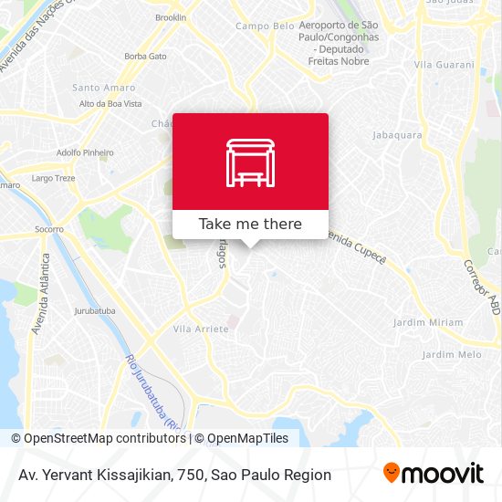 Av. Yervant Kissajikian, 750 map