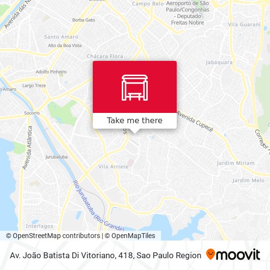 Av. João Batista Di Vitoriano, 418 map