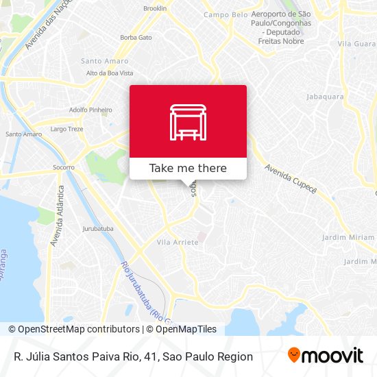 R. Júlia Santos Paiva Rio, 41 map
