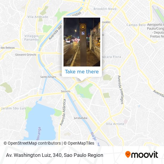 Av. Washington Luiz, 340 map