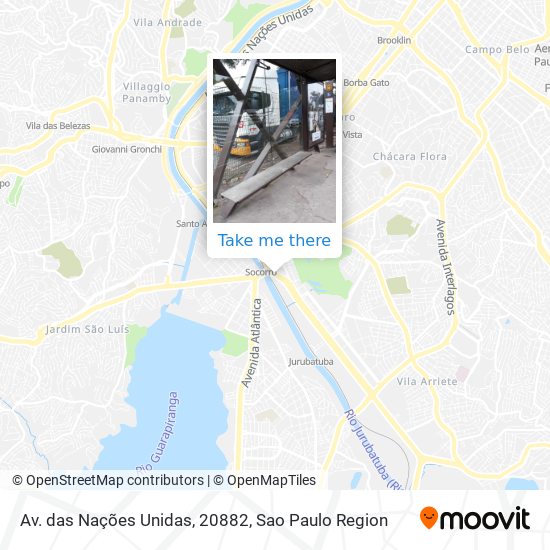 Av. das Nações Unidas, 20882 map