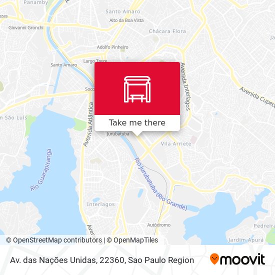 Av. das Nações Unidas, 22360 map