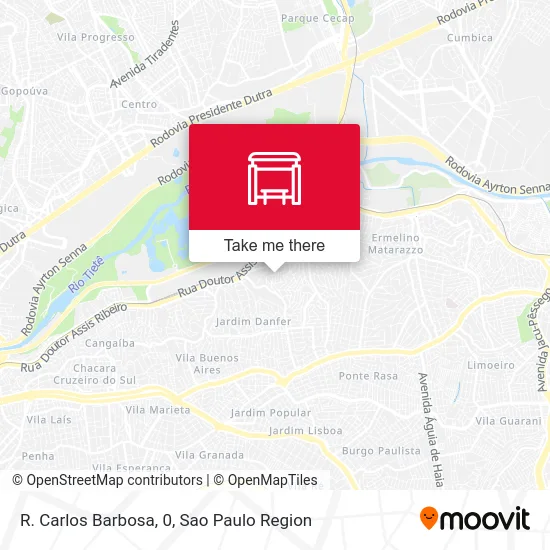 R. Carlos Barbosa, 0 map