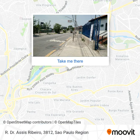 R. Dr. Assis Ribeiro, 3812 map