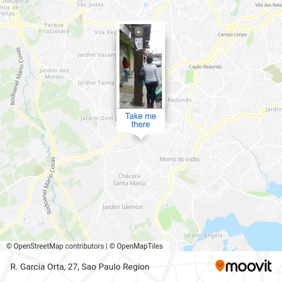 R. Garcia Orta, 27 map