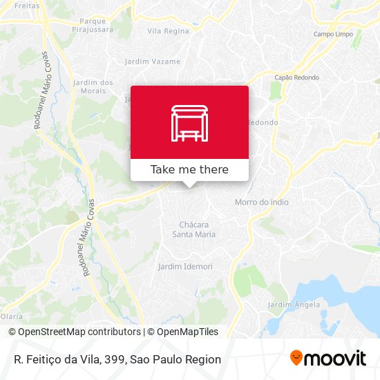 R. Feitiço da Vila, 399 map