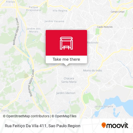 Rua Feitiço Da Vila 411 map
