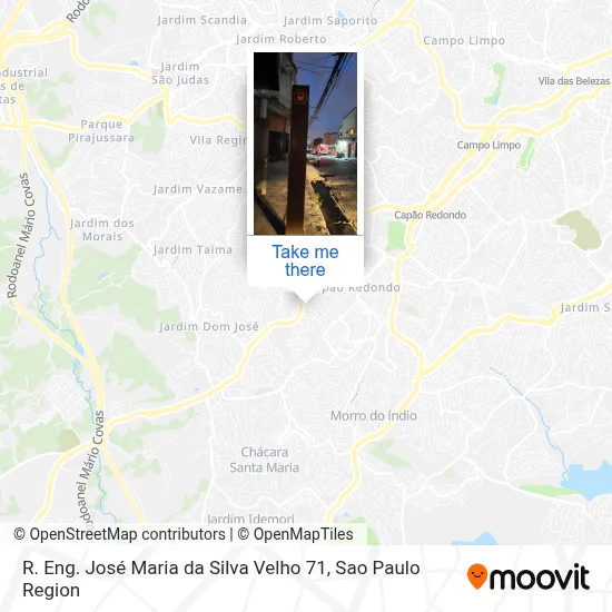 R. Eng. José Maria da Silva Velho 71 map