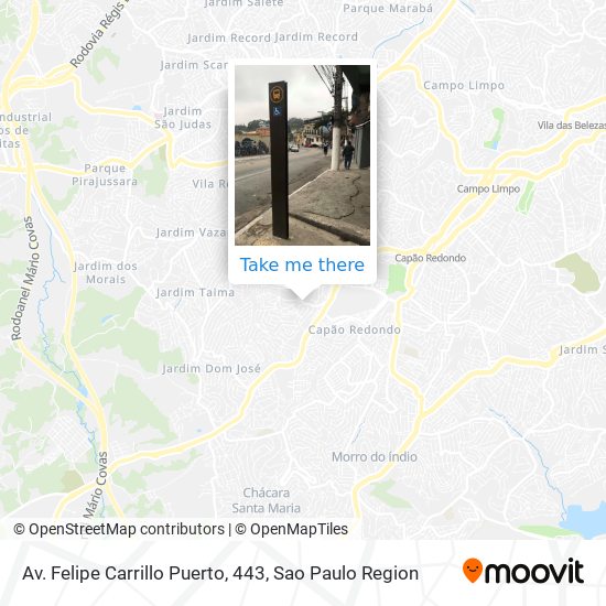 Mapa Av. Felipe Carrillo Puerto, 443