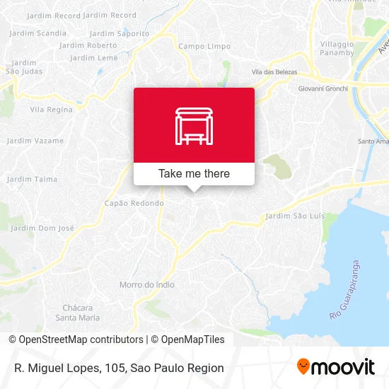 R. Miguel Lopes, 105 map