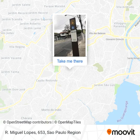 R. Miguel Lopes, 653 map