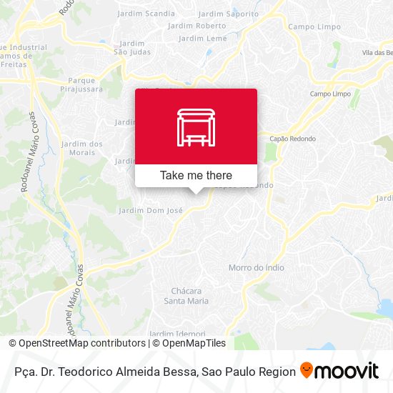 Pça. Dr. Teodorico Almeida Bessa map