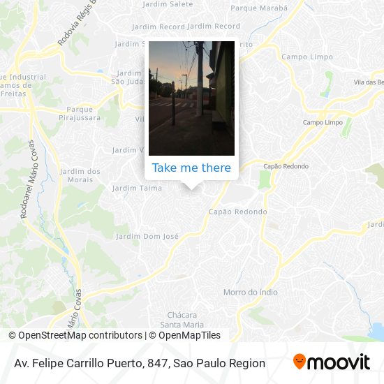 Mapa Av. Felipe Carrillo Puerto, 847