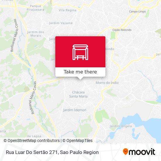 Mapa Rua Luar Do Sertão 271