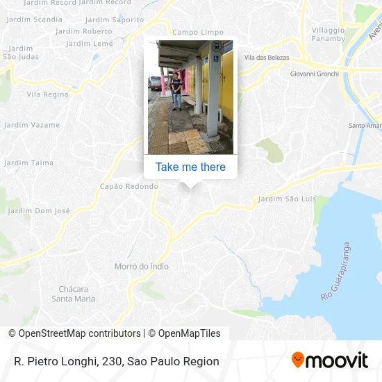 R. Pietro Longhi, 230 map