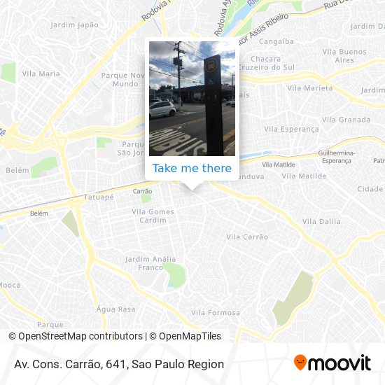 Av. Cons. Carrão, 641 map