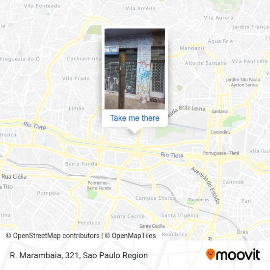 R. Marambaia, 321 map