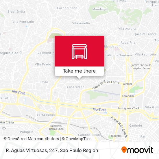 R. Águas Virtuosas, 247 map