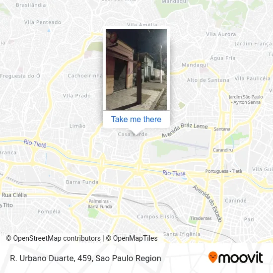 R. Urbano Duarte, 459 map